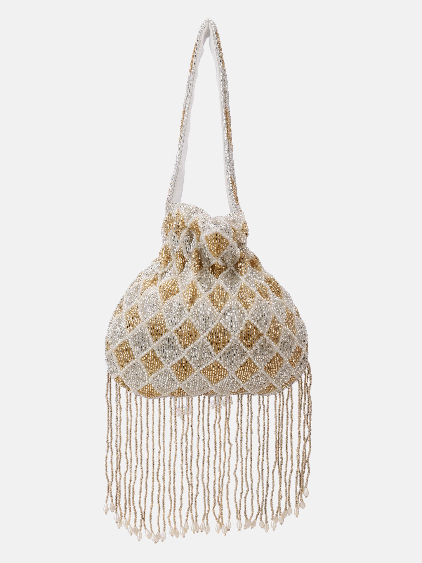 Potli Bag Gold & Silver Handmade