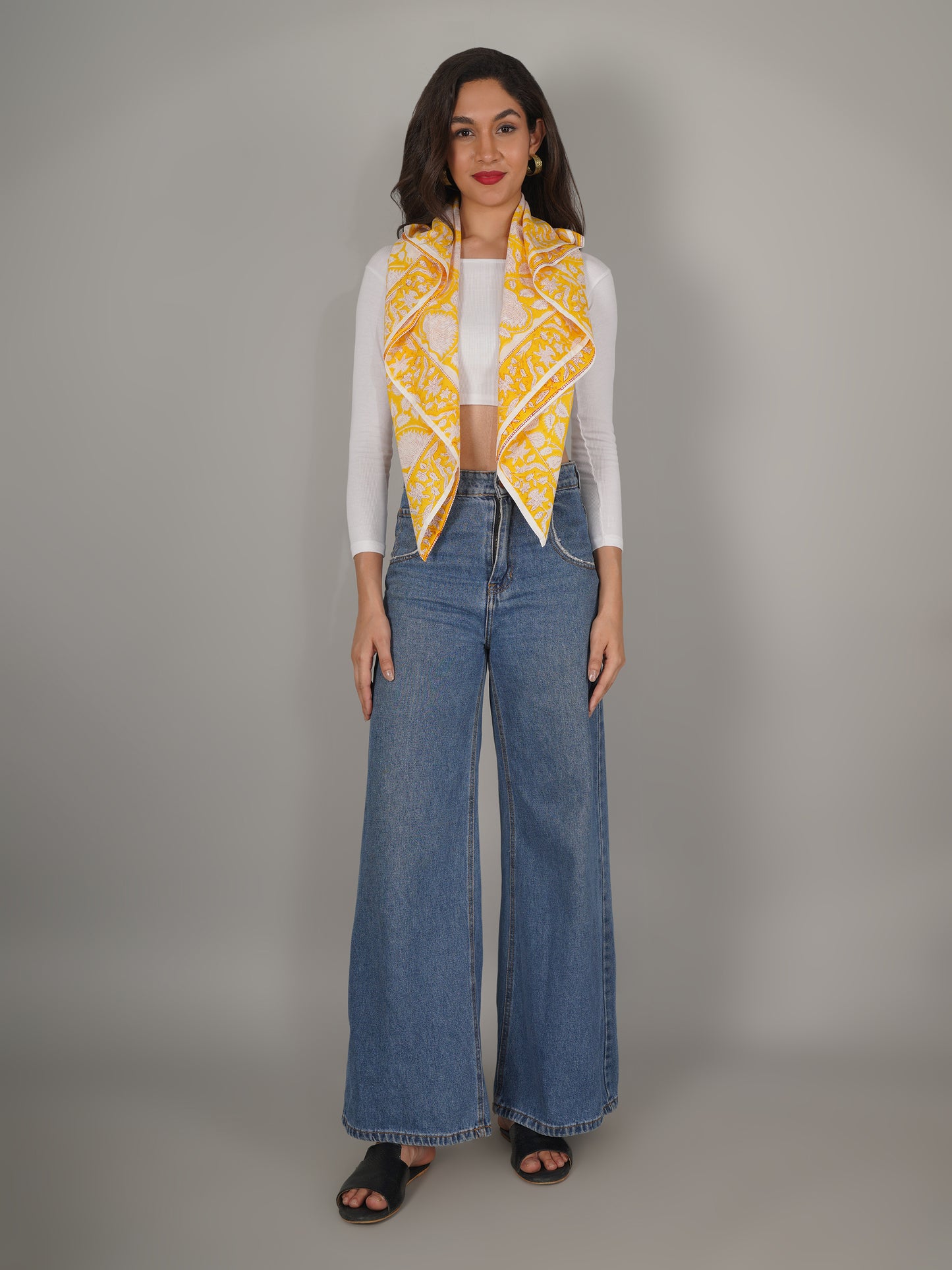 yellow-floral-print-pure-cotton-scarf-40-by-40-mchp0001