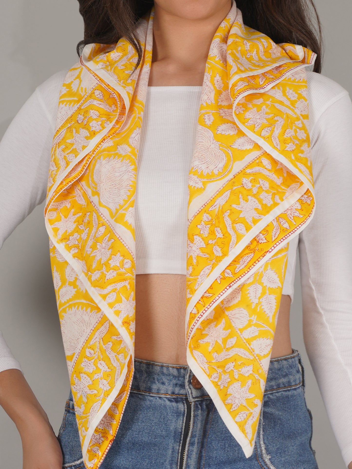 yellow-floral-print-pure-cotton-scarf-40-by-40-mchp0001
