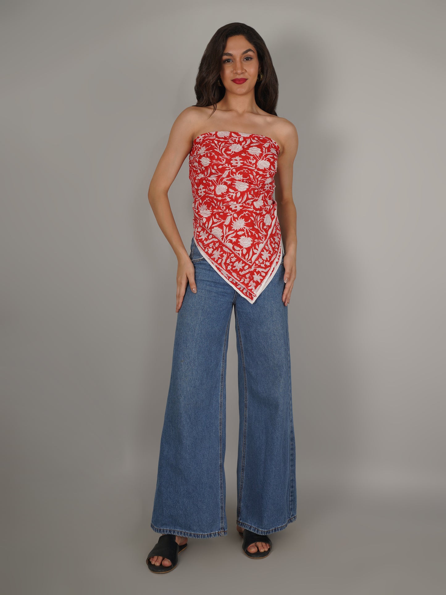 red-floral-print-pure-cotton-scarf-40-by-40-mchp0003