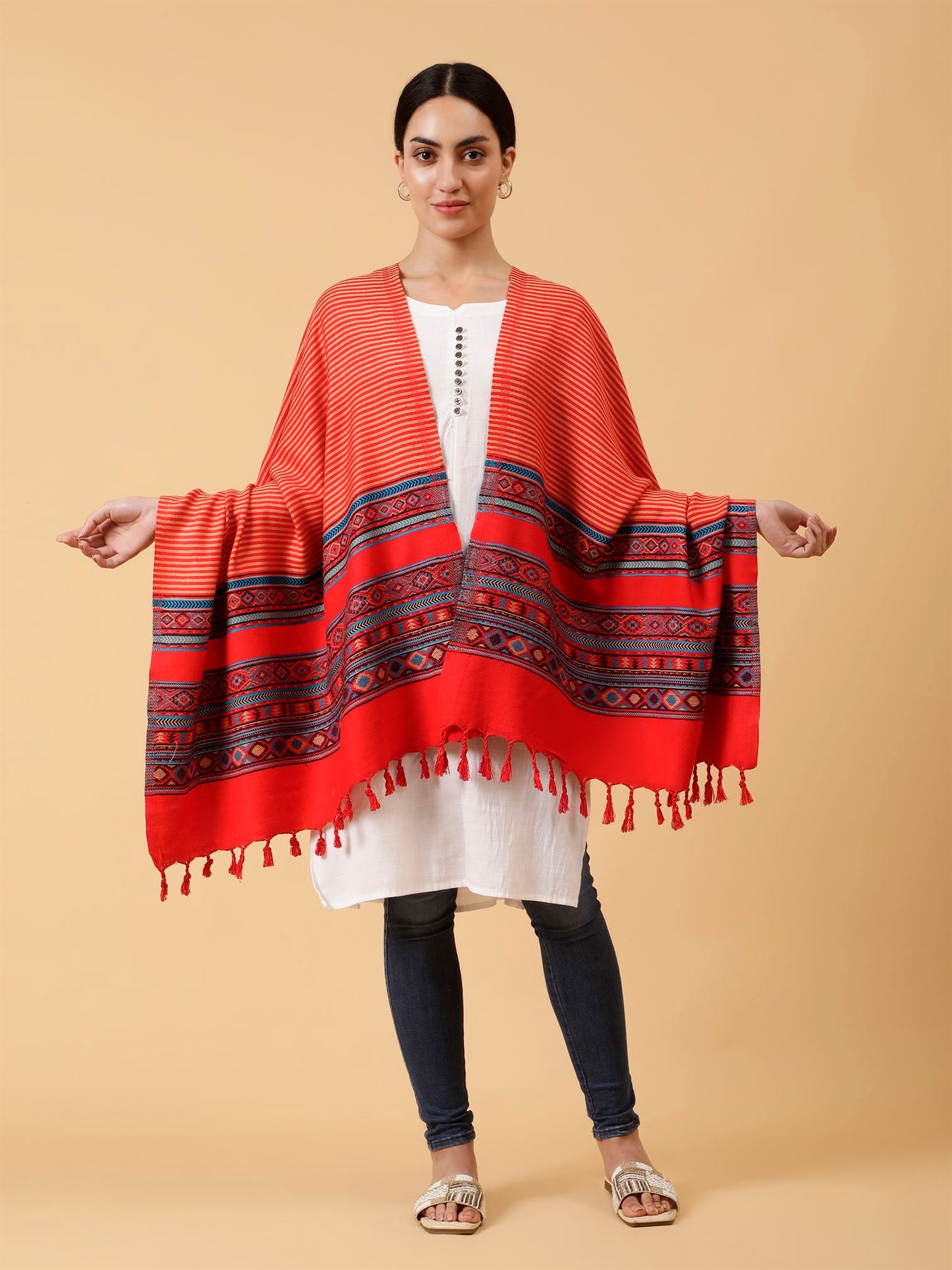 red-striped-acro-wool-stole-mcmmst4248-2