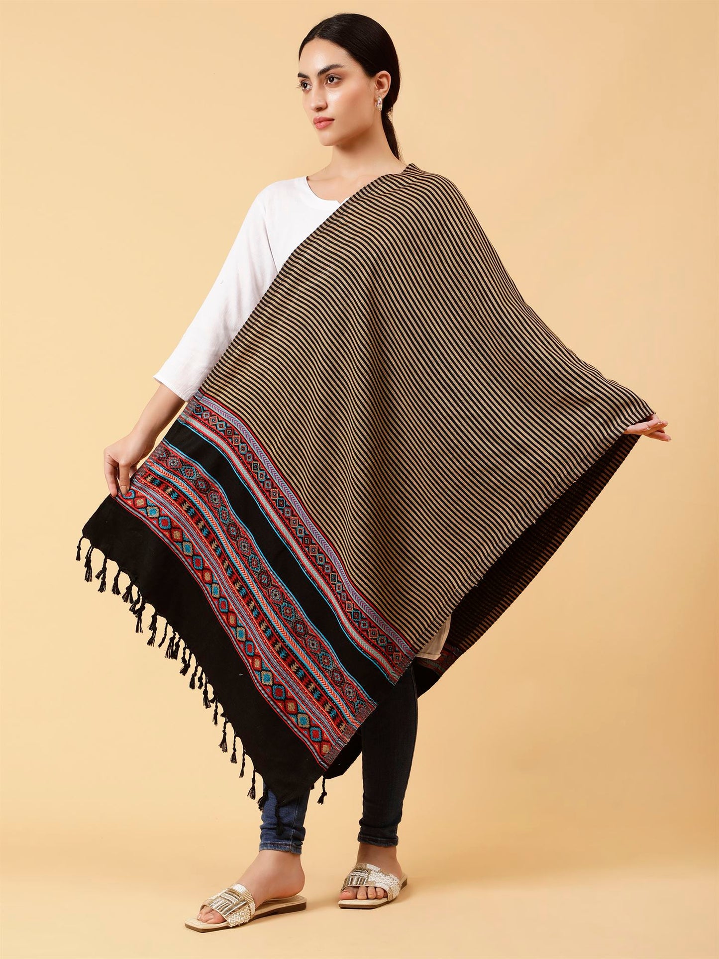 black-striped-acro-wool-stole-mcmmst4249-1