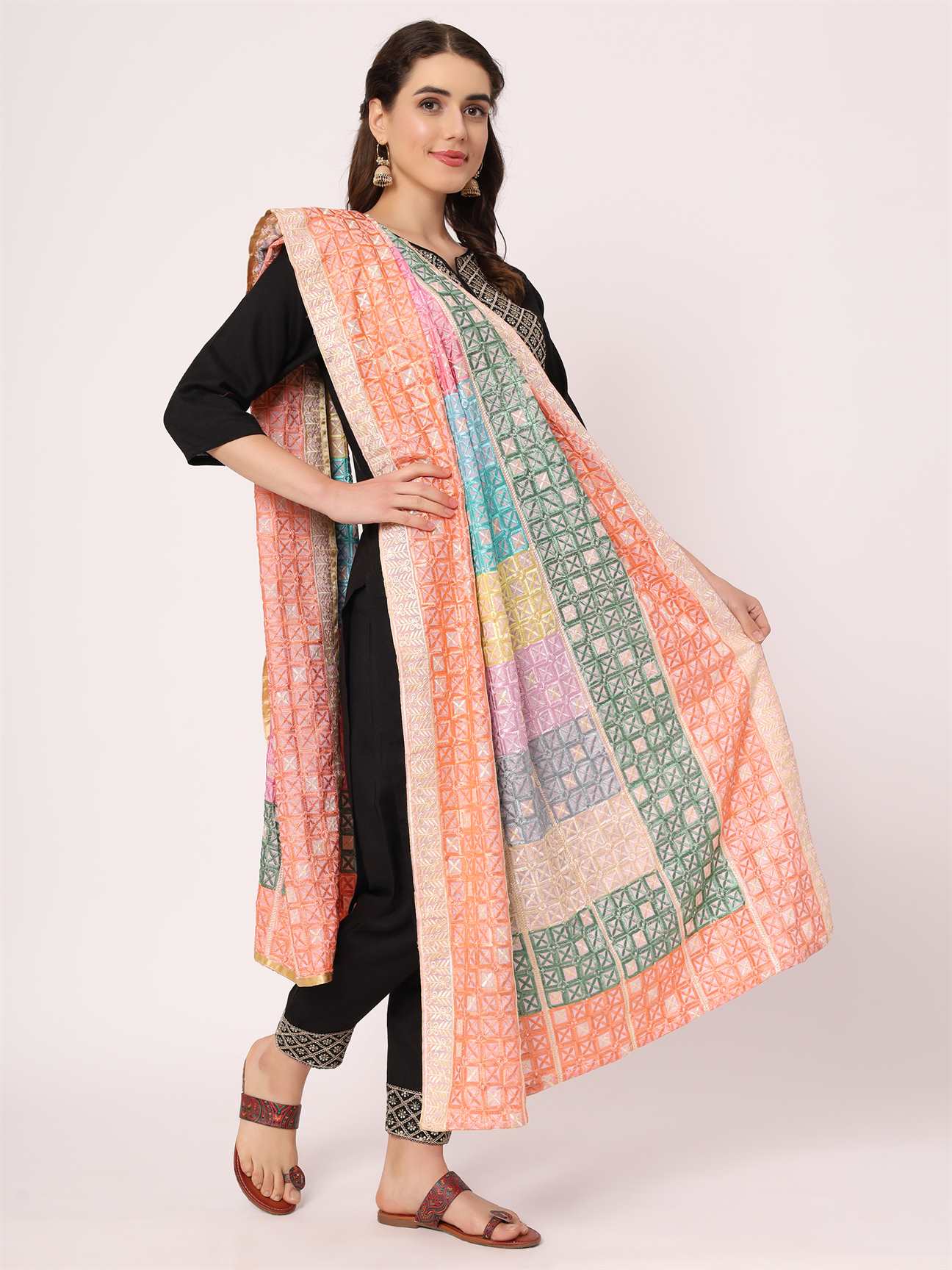 pastel-colours-embroidery-phulkari-dupatta-MCRCPD0119