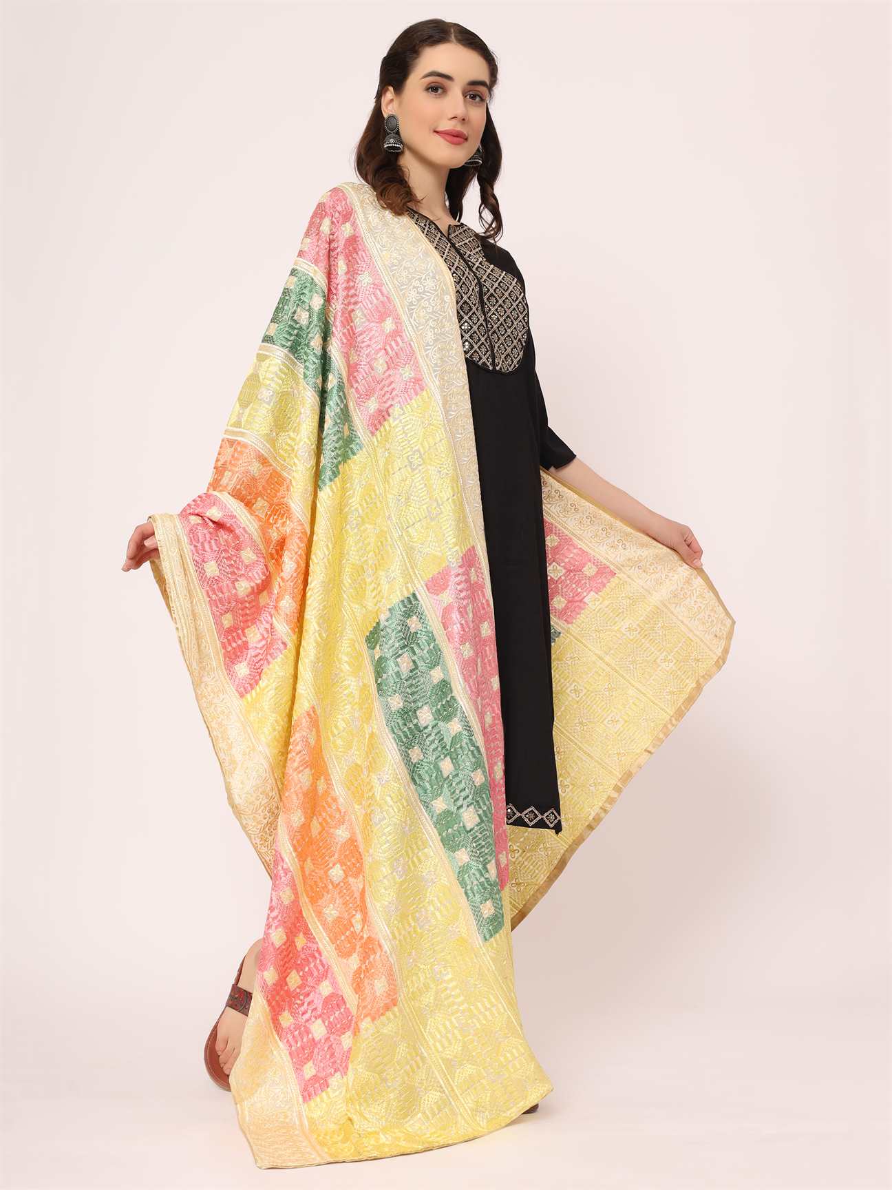 lemon-pastel-colours-embroidery-phulkari-dupatta--MCRCPD0120