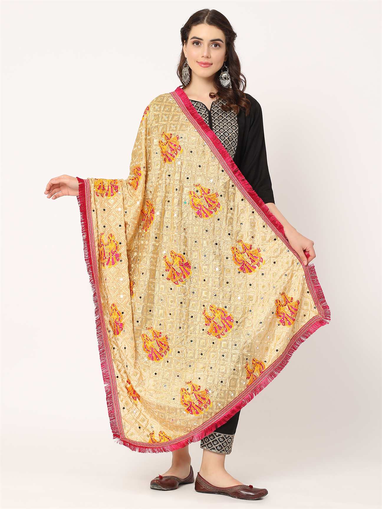 doli-design-beige-colour-embroidery-phulkari-with-mirror-MCRCPD0131