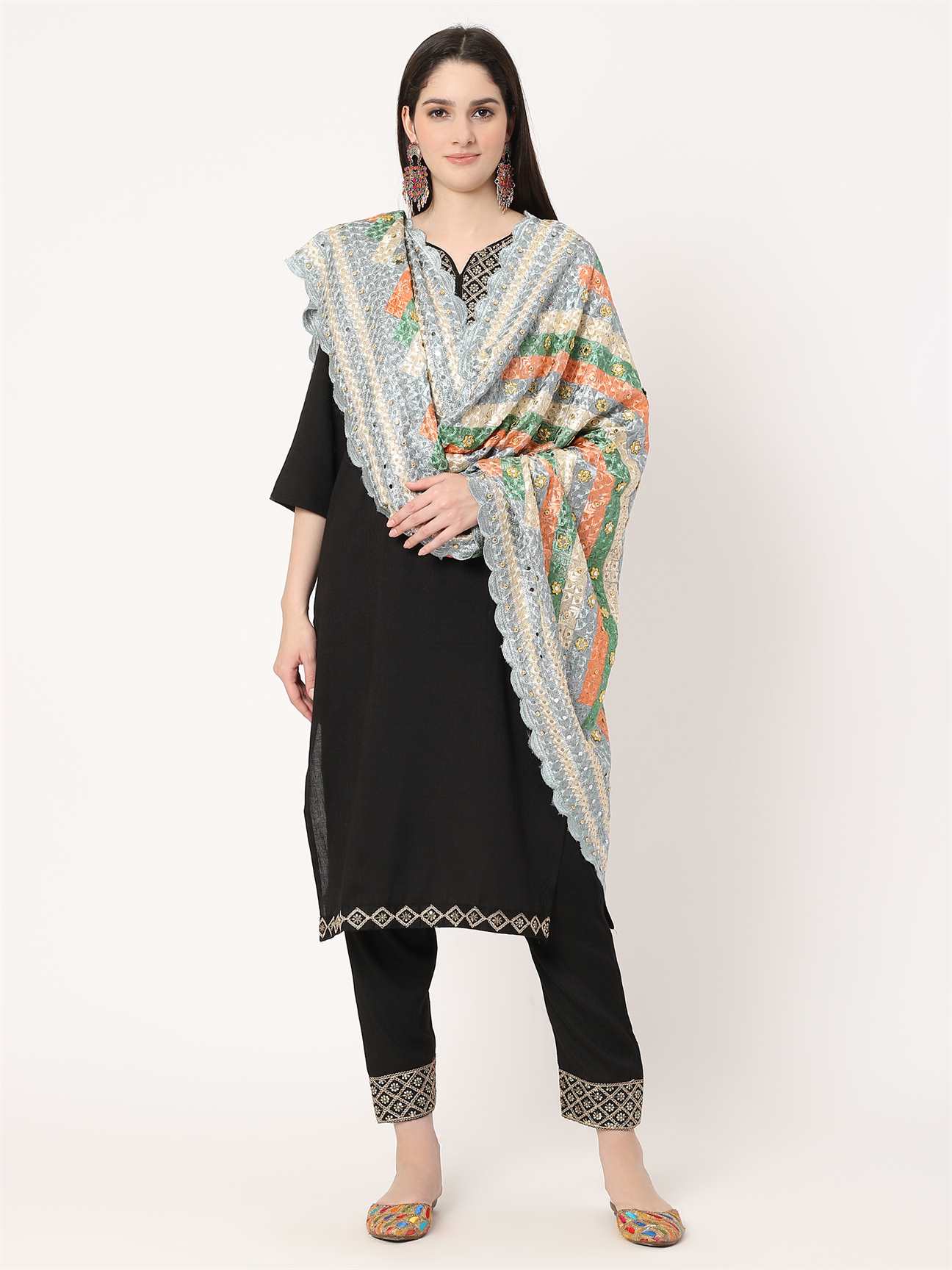grey-multicolour-embroidery-phulkari-dupatta-with-beads--MCRCPD0138