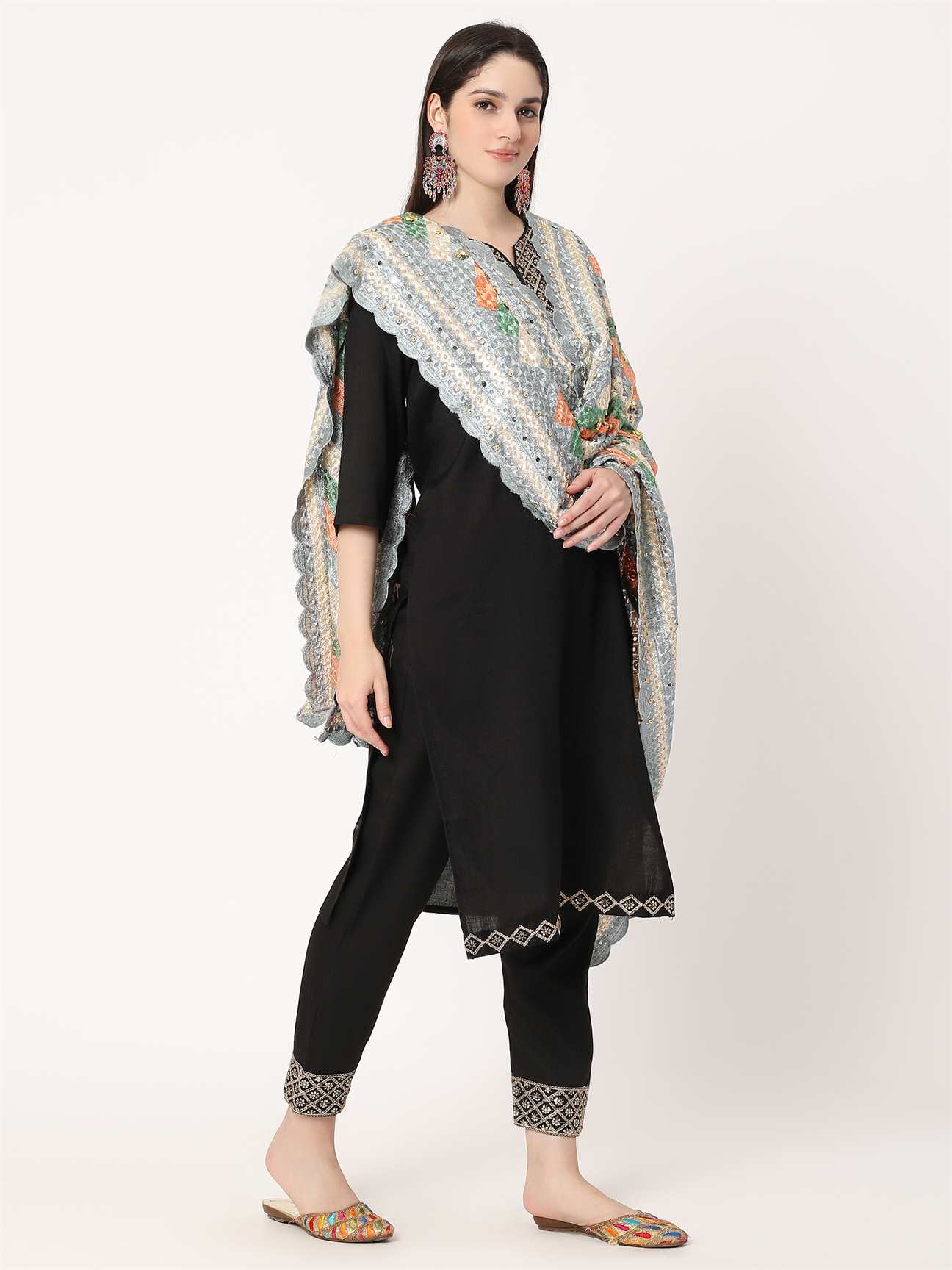 grey-multicolour-embroidery-phulkari-dupatta-with-beads--MCRCPD0138
