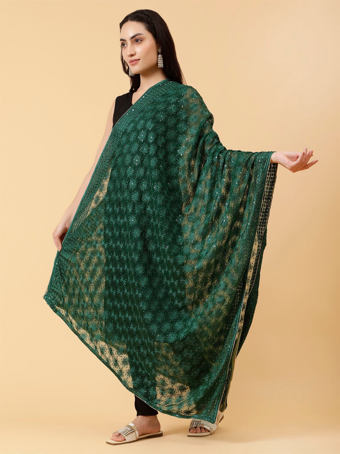 bottle-green-sequinned-embroidery-dupatta-mcrcpd0234-moda-chales-2
