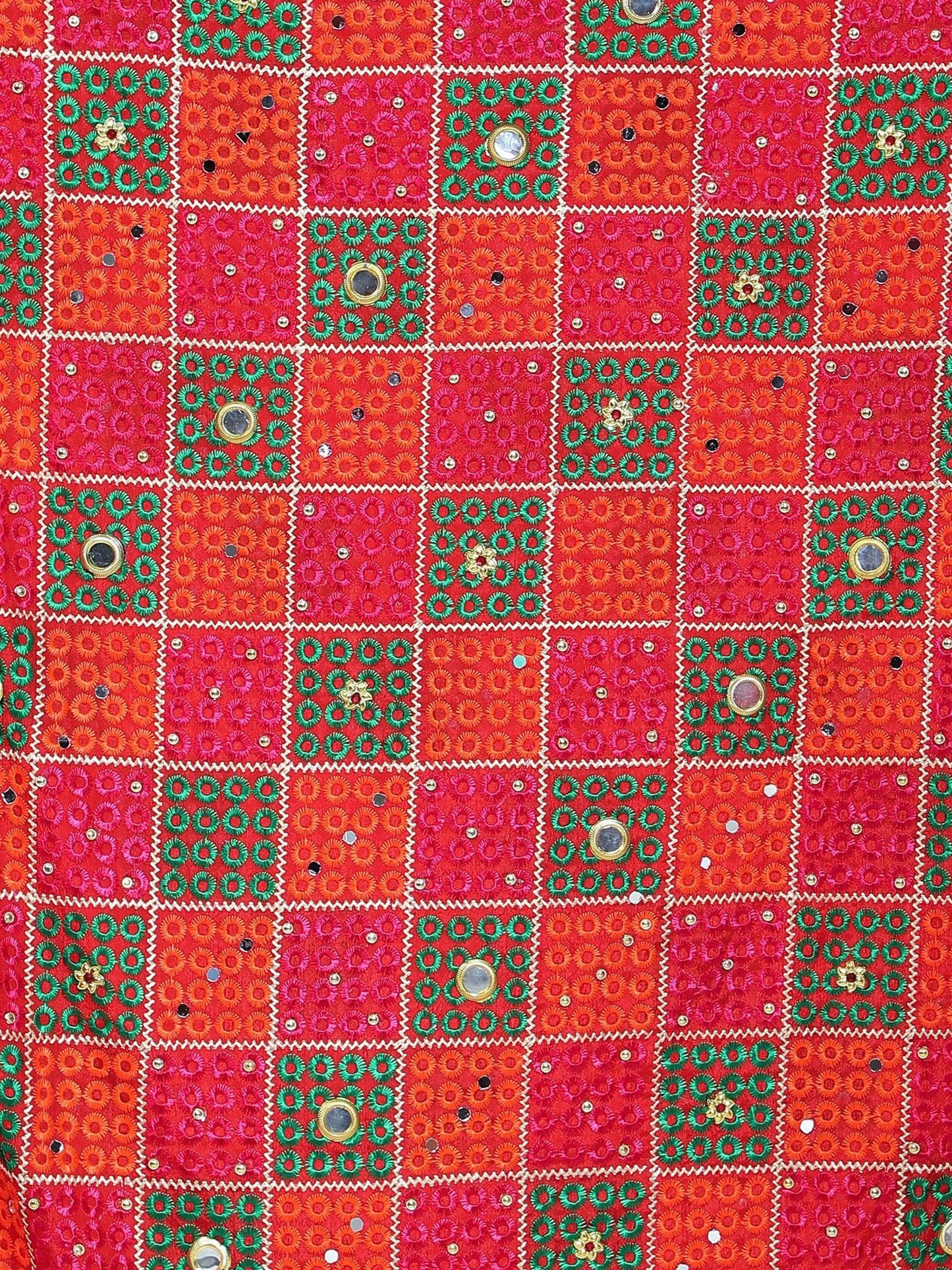 multicolour-phulkari-dupatta-magenta-green-orange-with-mirror-work-mcrcpd4093-6