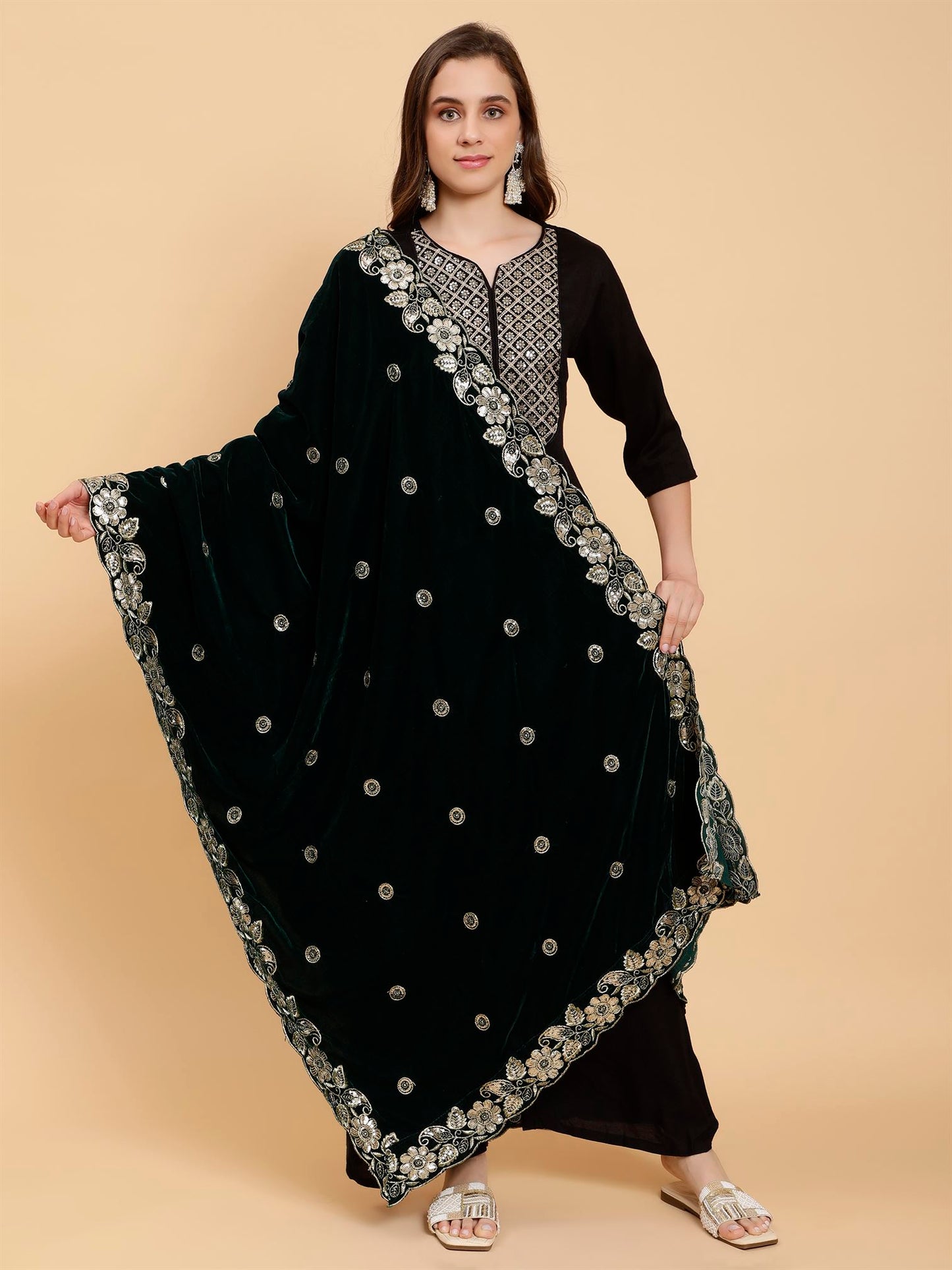 green-embellished-velvet-dupatta-MCRCVD7237