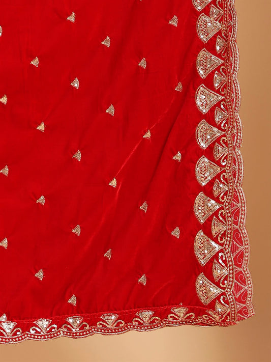 red-embellished-velvet-dupatta-MCRCVD7243