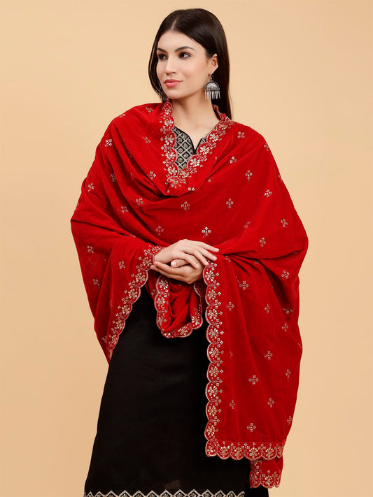 red-embellished-velvet-dupatta-mcrcvd7403-moda-chales-2