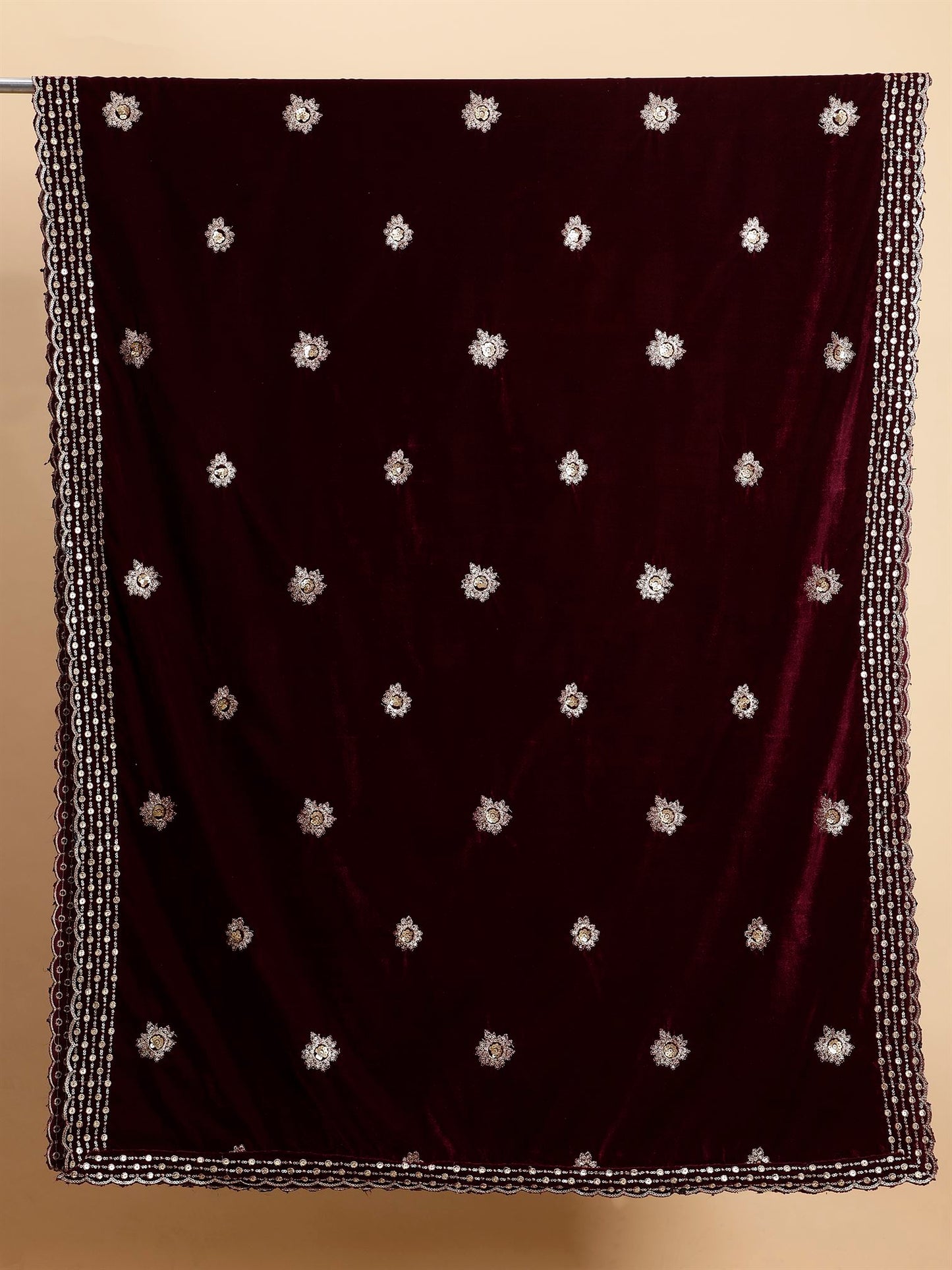 burgundy-sunflower-design-velvet-dupatta-mcrcvd7422-moda-chales-7
