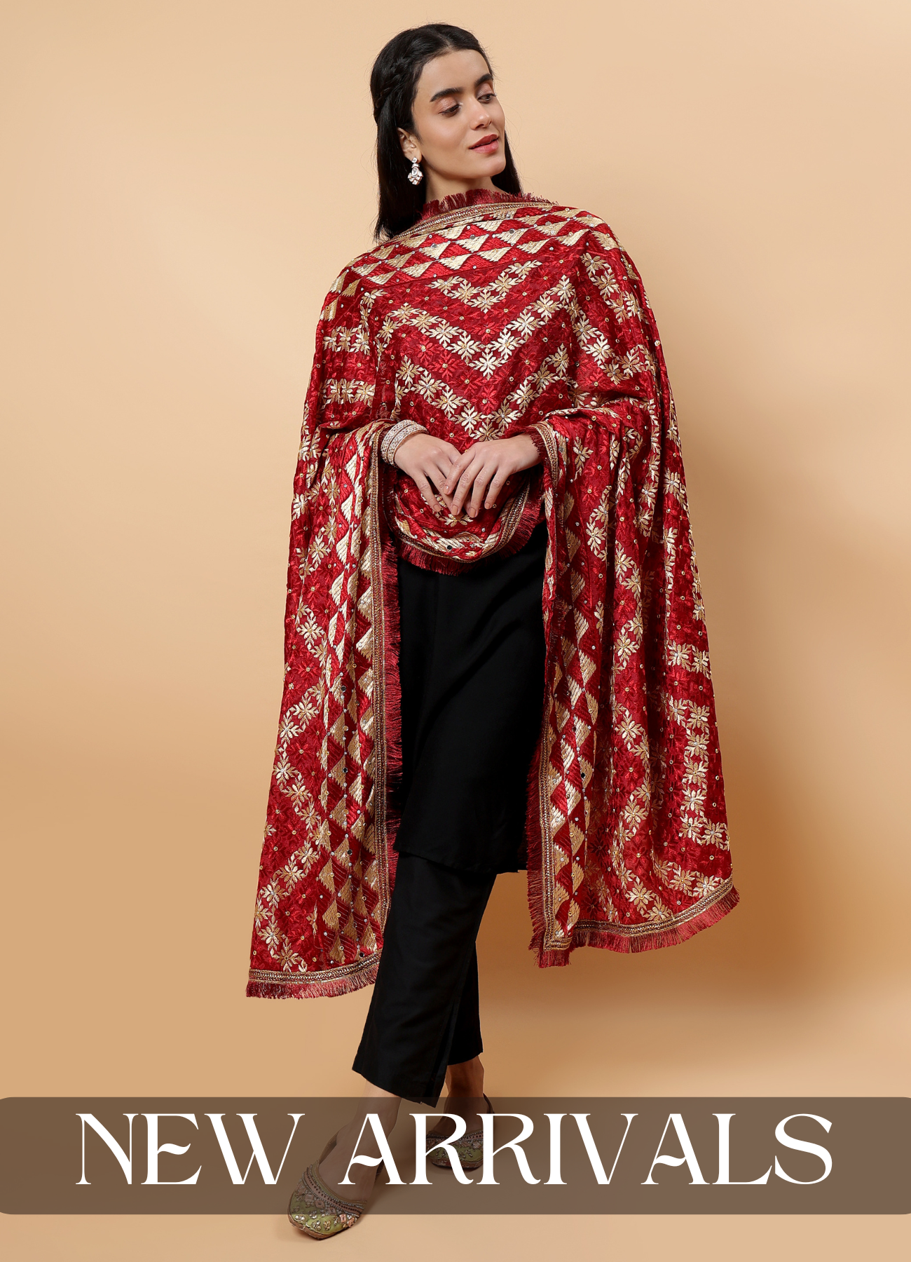 New Arrivals Phulkari Dupattas