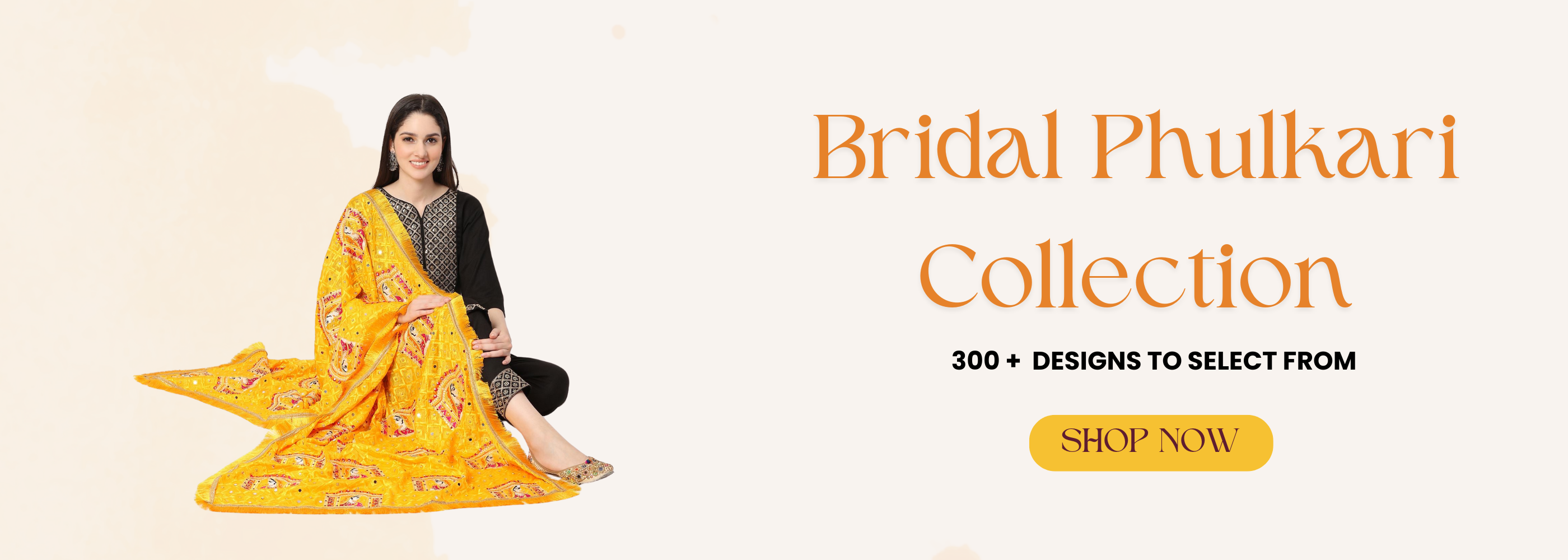 Shop for Bridal Phulkari Dupatta Online at Moda Chales