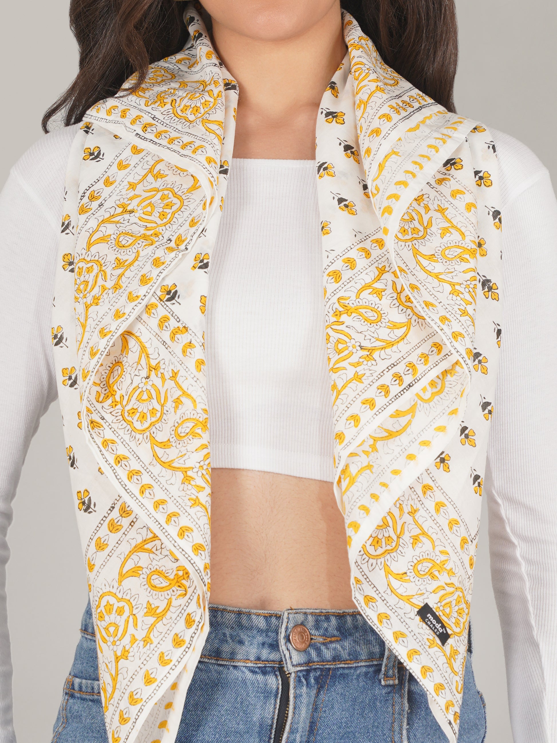 yellow-floral-print-pure-cotton-scarf-40-by-40-mchp0008