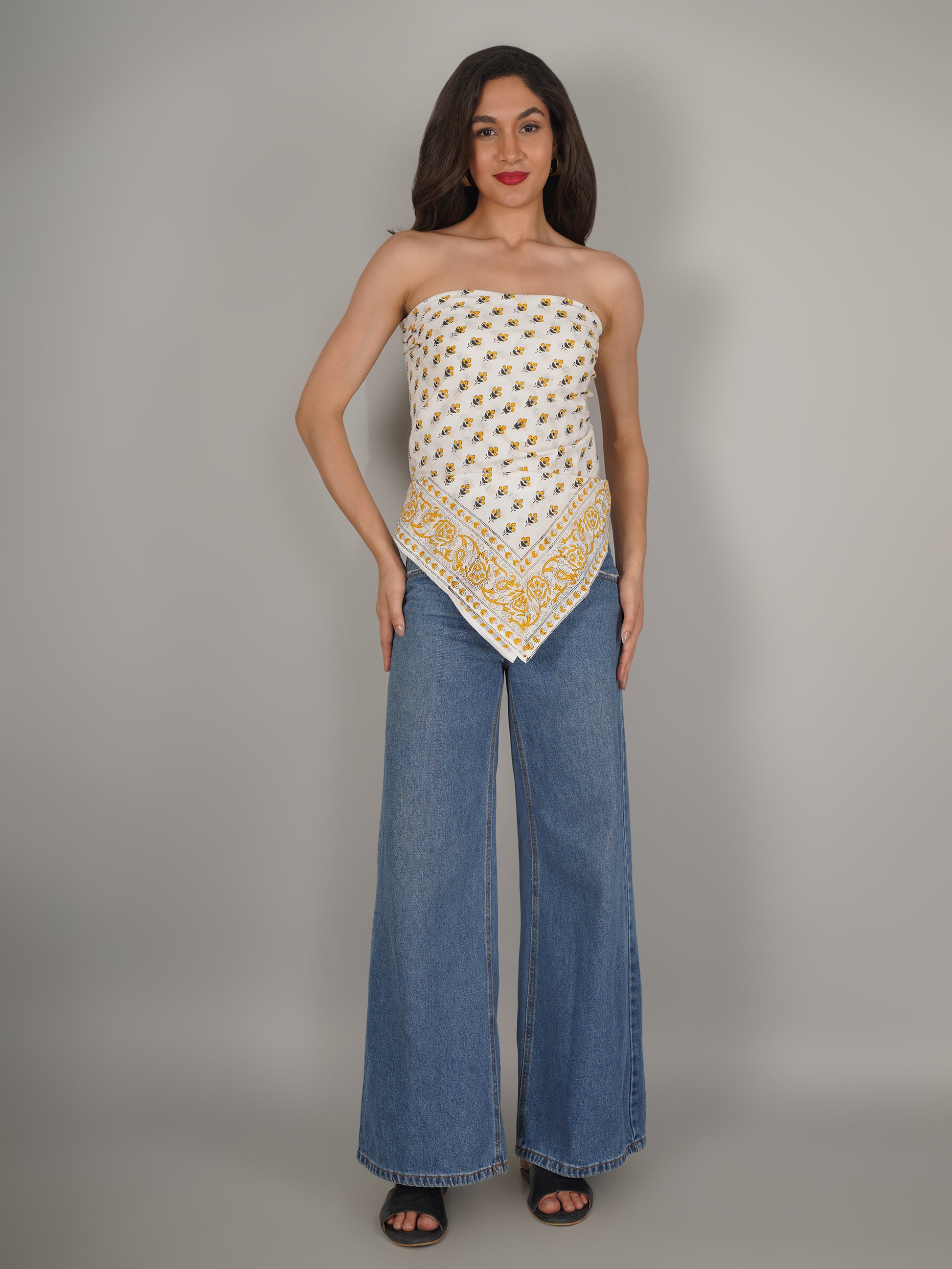 yellow-floral-print-pure-cotton-scarf-40-by-40-mchp0008