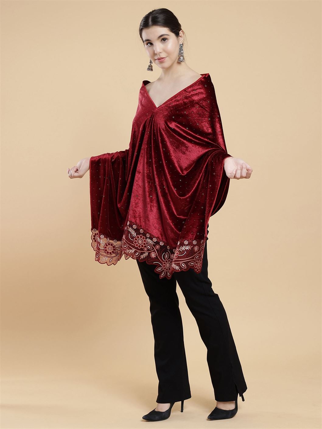 maroon-embellished-velvet-stole-mchsvd1612m-moda-chales-6