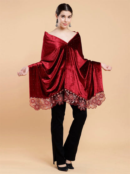 maroon-embellished-velvet-stole-mchsvd1612m-moda-chales-7