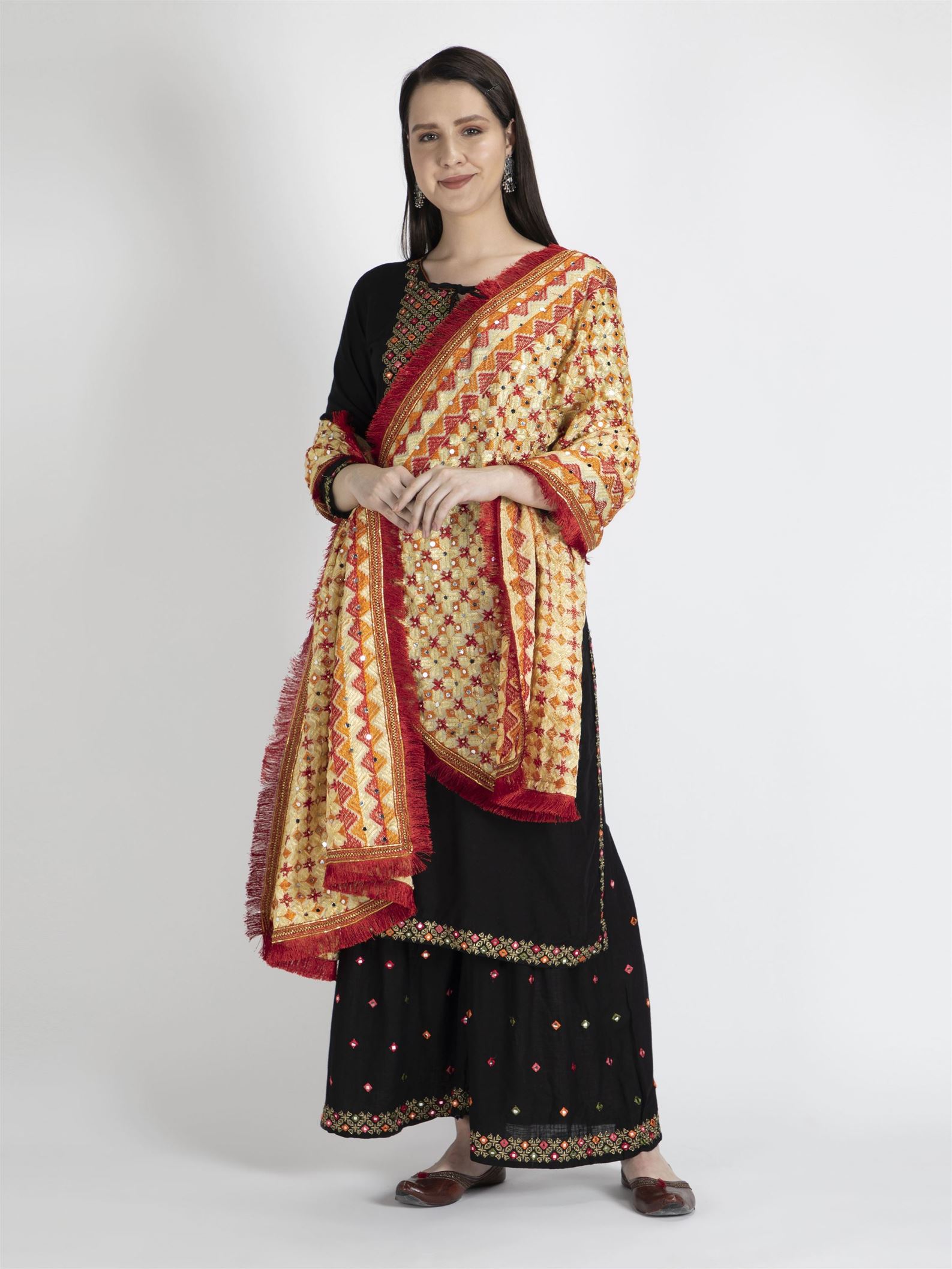 beige-red-phulkari-dupatta-with-mirror-work-mcmmpd4055-5