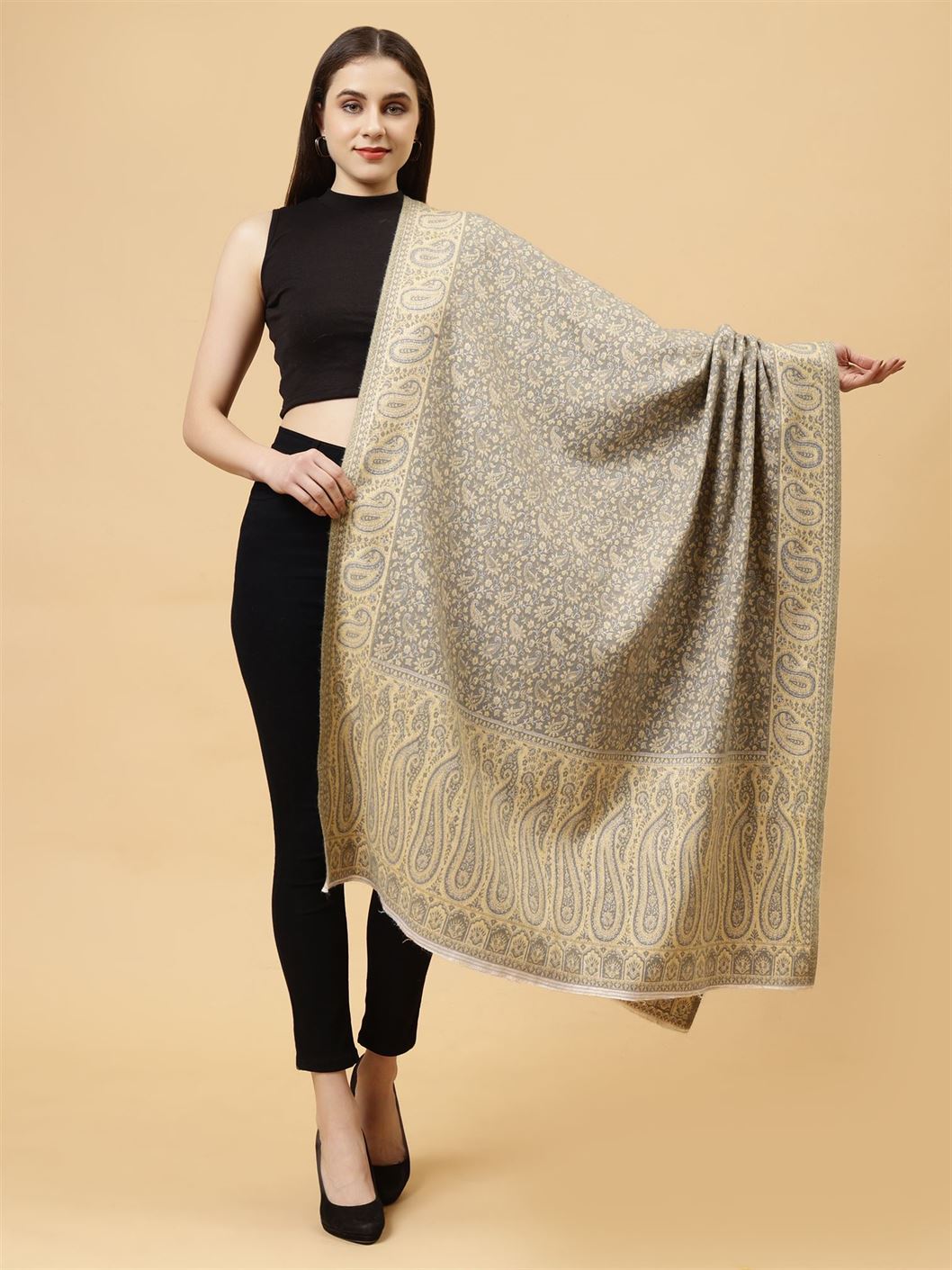 green-polyester-wool-blend-printed-women-shawl-mcmmsh4253-1