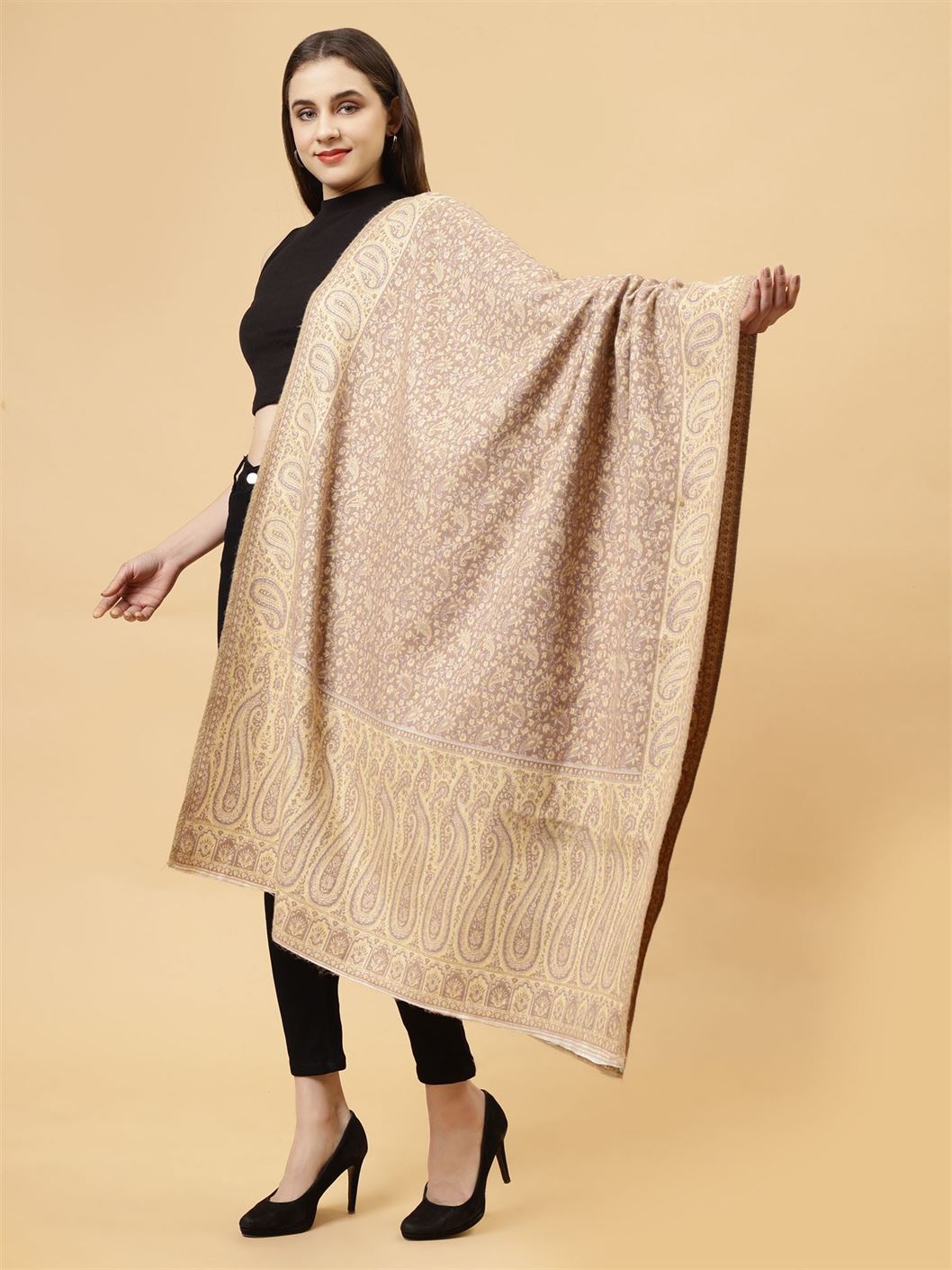 polyester-wool-blend-printed-women-shawl-brown-mcmmsh4257-2
