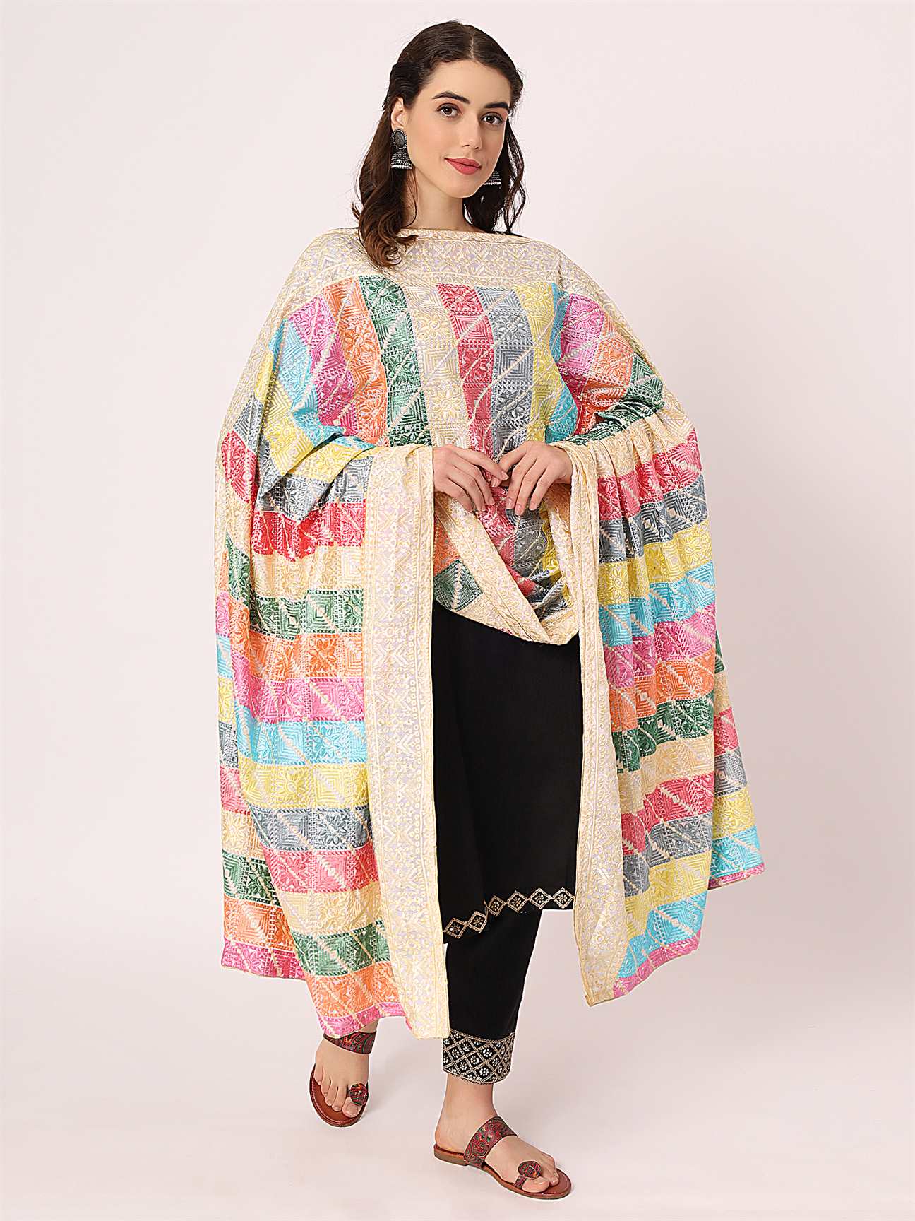 pastel-colours-embroidery-phulkari-dupatta-MCRCPD0118