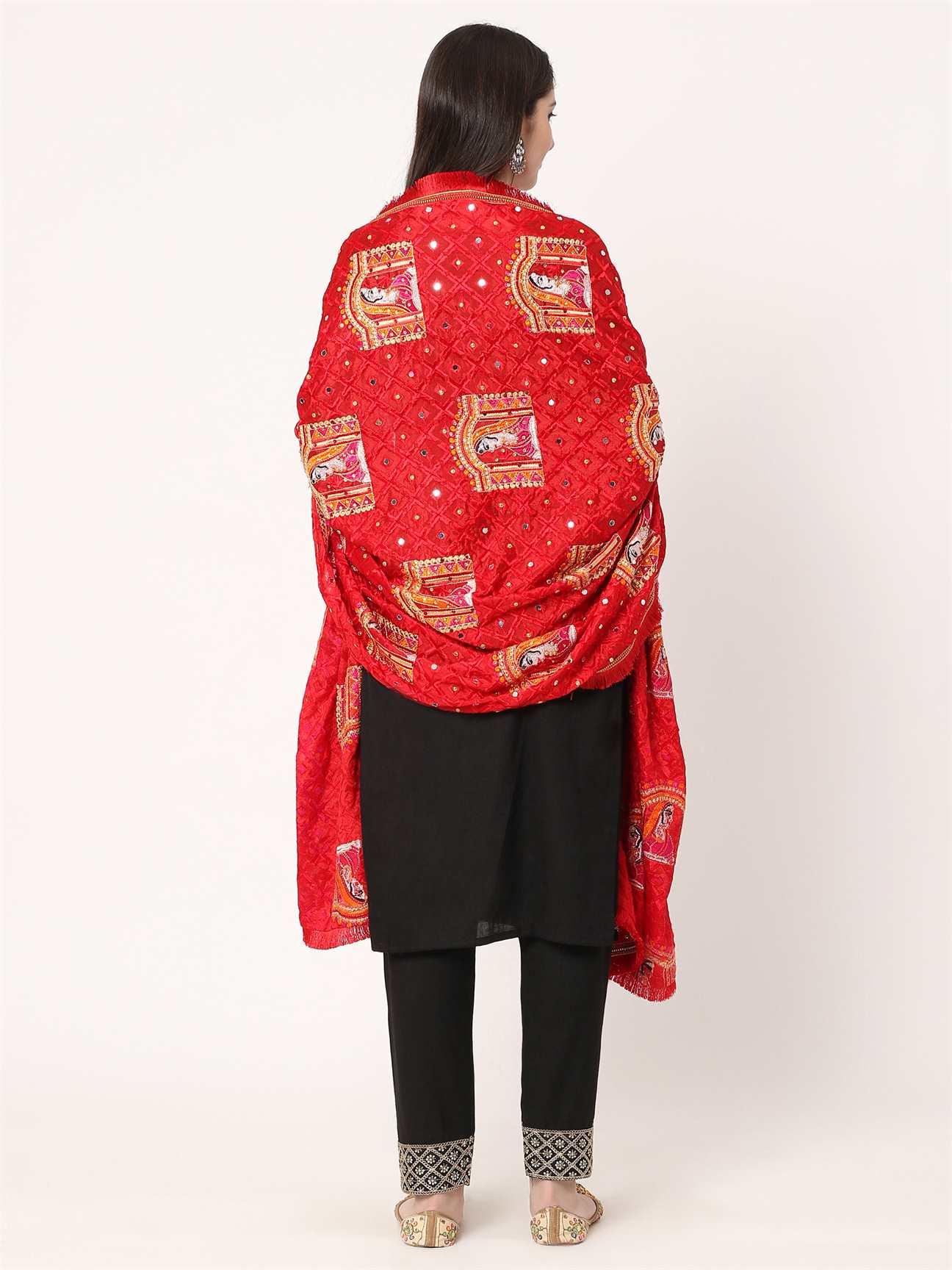 doli-design-red-multicolour-embroidery-phulkari-dupatta-with-mirror--MCRCPD0128