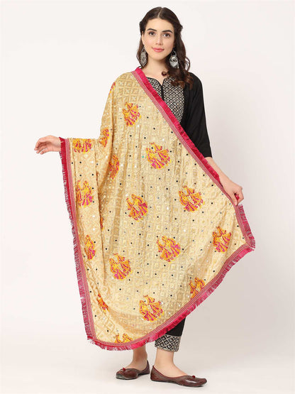 doli-design-beige-colour-embroidery-phulkari-with-mirror-MCRCPD0131