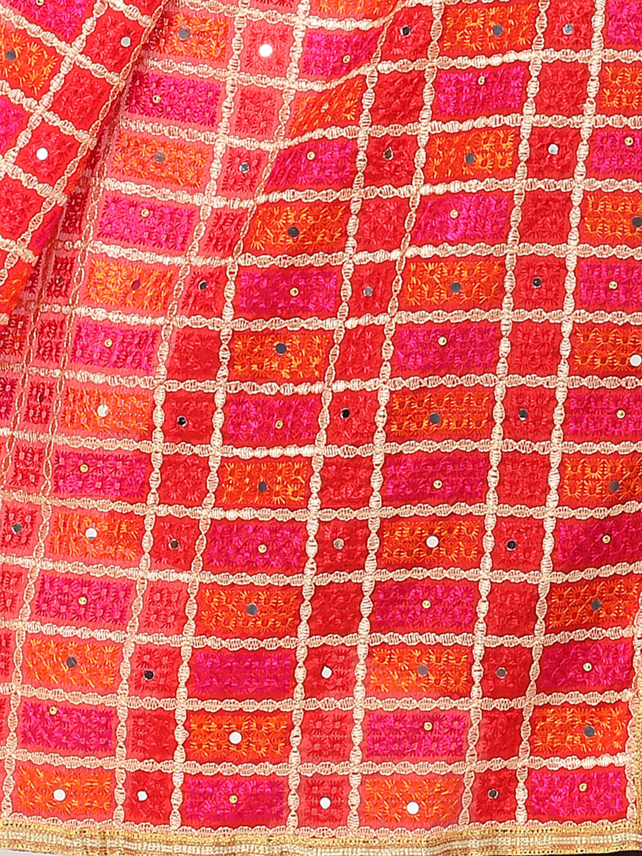 red-embroidery-phulkari-dupattai-with-mirror-work-MCRCPD0133