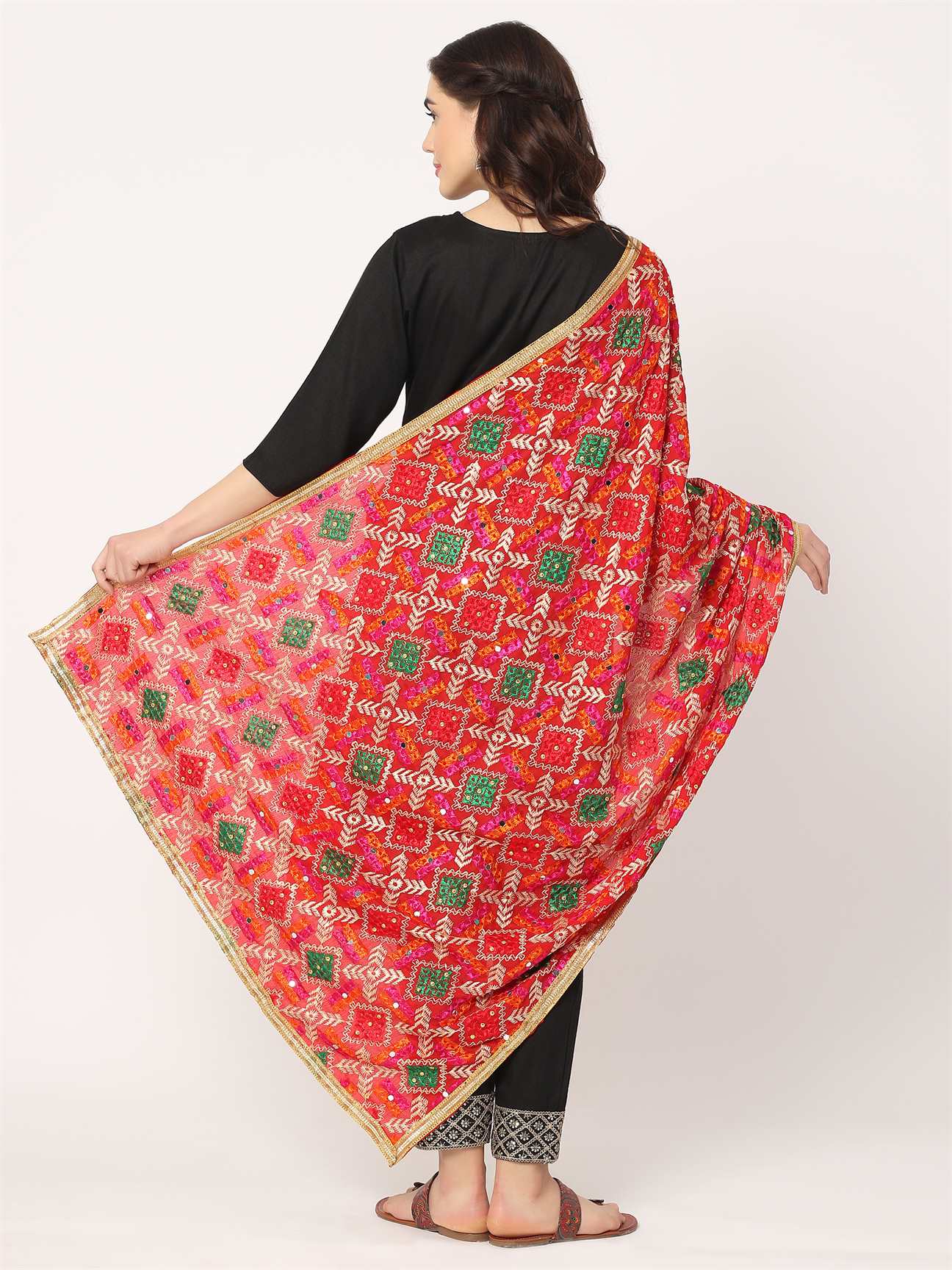 red-multicolour-embroidery-phulkari-dupatta-MCRCPD0134