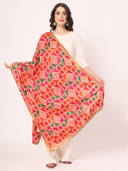 red-multicolour-embroidery-phulkari-dupatta-MCRCPD0153