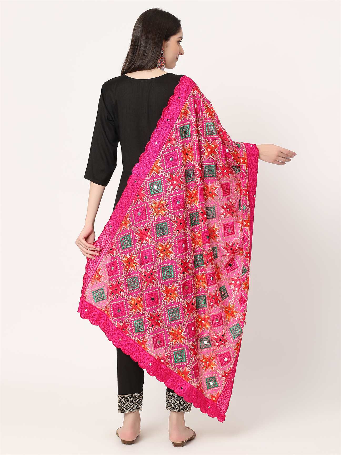 magenta-multicolour-embroidery-phulkari-dupatta-with-mirror-work-MCRCPD0178