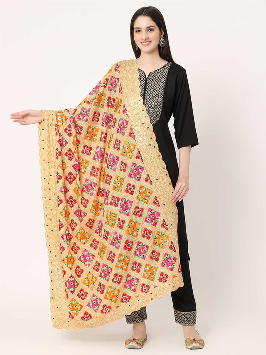 beige-multicolour-embroidery-phulkari-dupatta-with-beads-MCRCPD0190