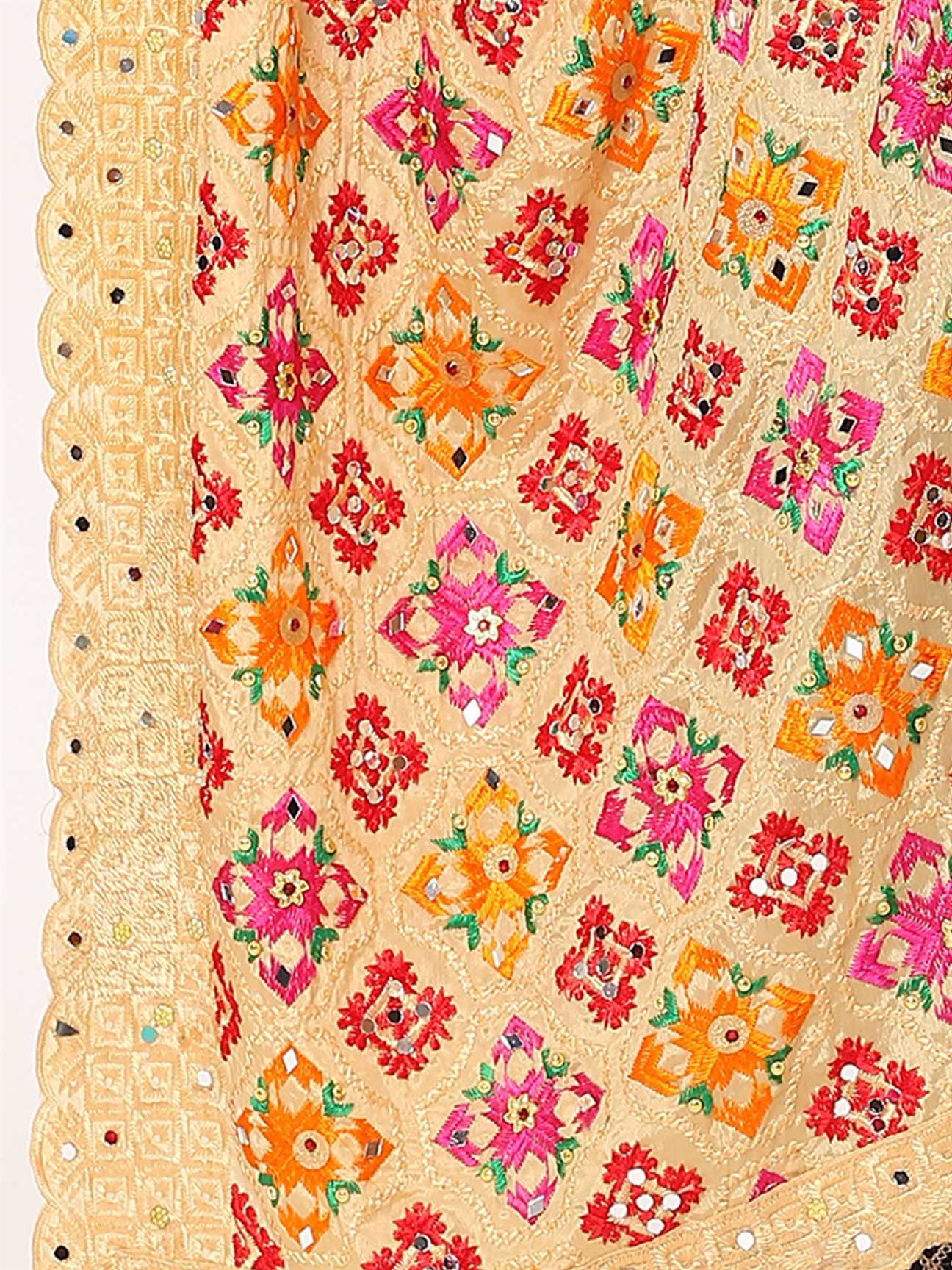 beige-multicolour-embroidery-phulkari-dupatta-with-beads-MCRCPD0190