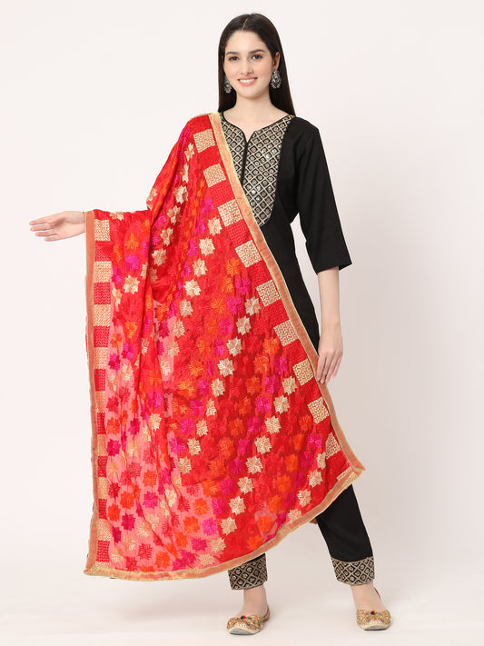 red-mullticolour-embroidery-phulkari-dupatta-MCRCPD0192