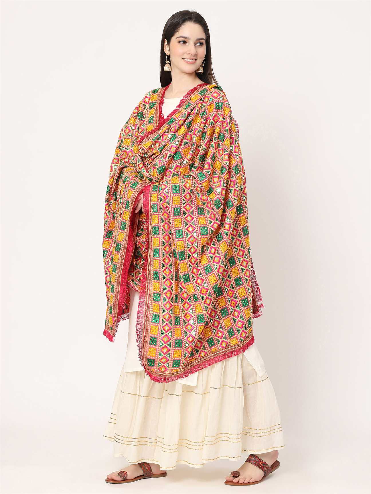 mullticolour-embroidery-phulkari-dupatta-with-mirror-and-pearls-MCRCPD0205
