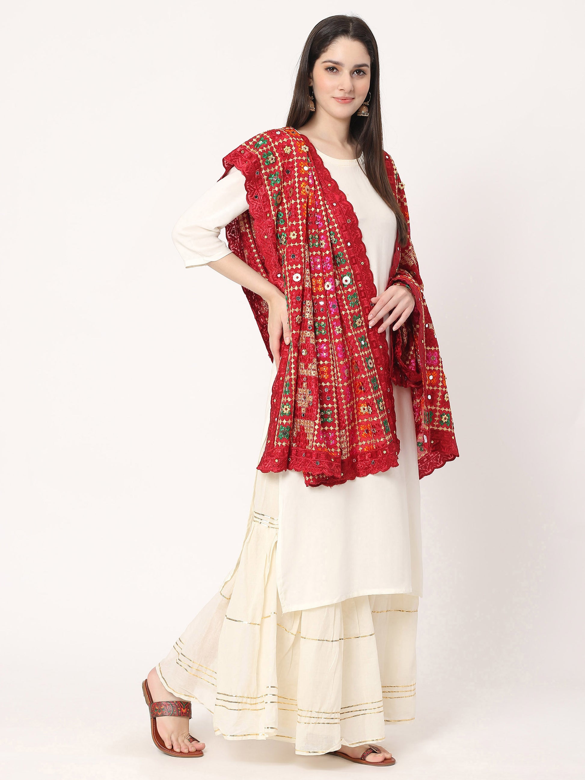 maroon-multicolour-embroidery-phulkari-dupatta-with-pearls-MCRCPD0212C