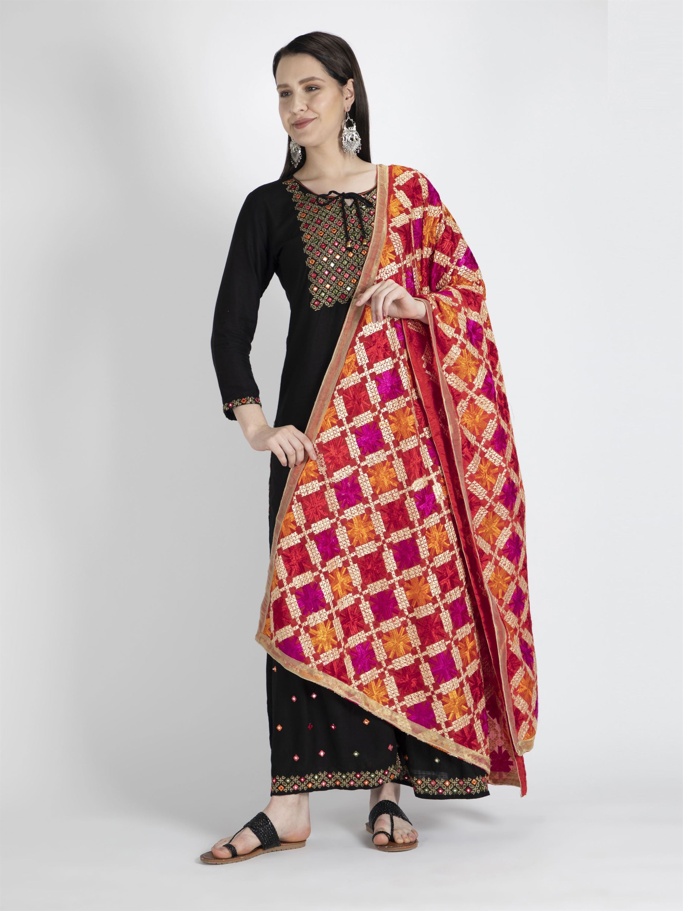 multicolour-phulkari-with-gold-lace-mcrcpd4043-2