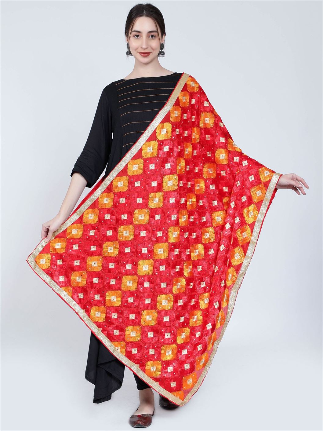 multicolour-phulkari-dupatta-red-and-orange-mcrcpd4076-1