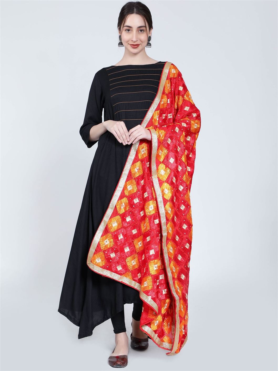 multicolour-phulkari-dupatta-red-and-orange-mcrcpd4076-3