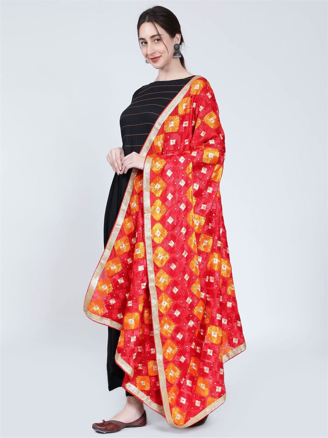 multicolour-phulkari-dupatta-red-and-orange-mcrcpd4076-4