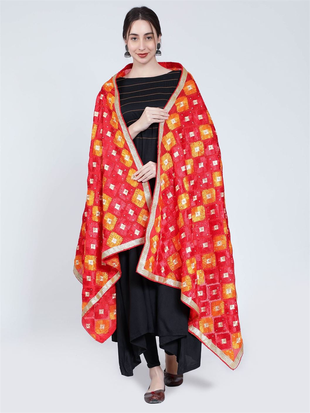 multicolour-phulkari-dupatta-red-and-orange-mcrcpd4076-6