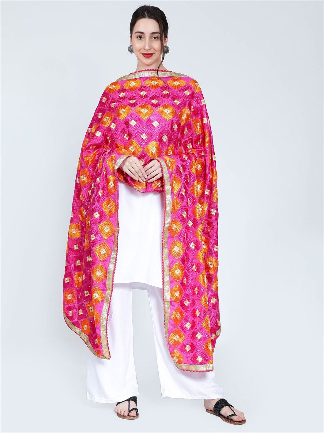 multicolour-phulkari-dupatta-magenta-and-orange-mcrcpd4077-3