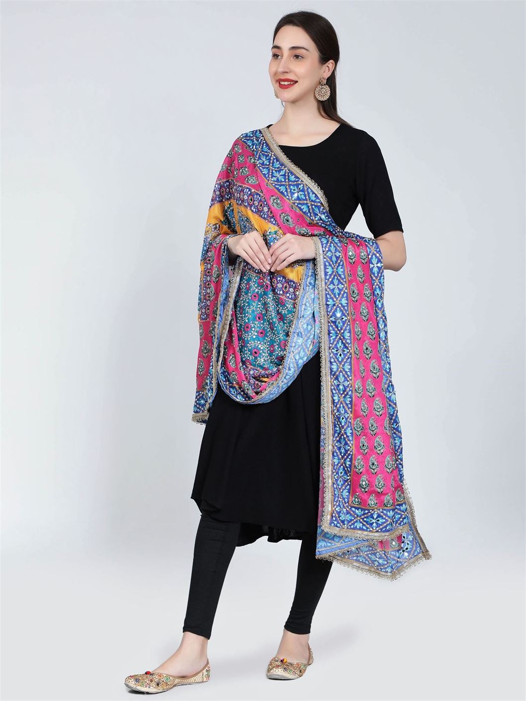 chiffon-digital-print-pakistani-dupatta-with-mirror-work-mcrcpd4086-3