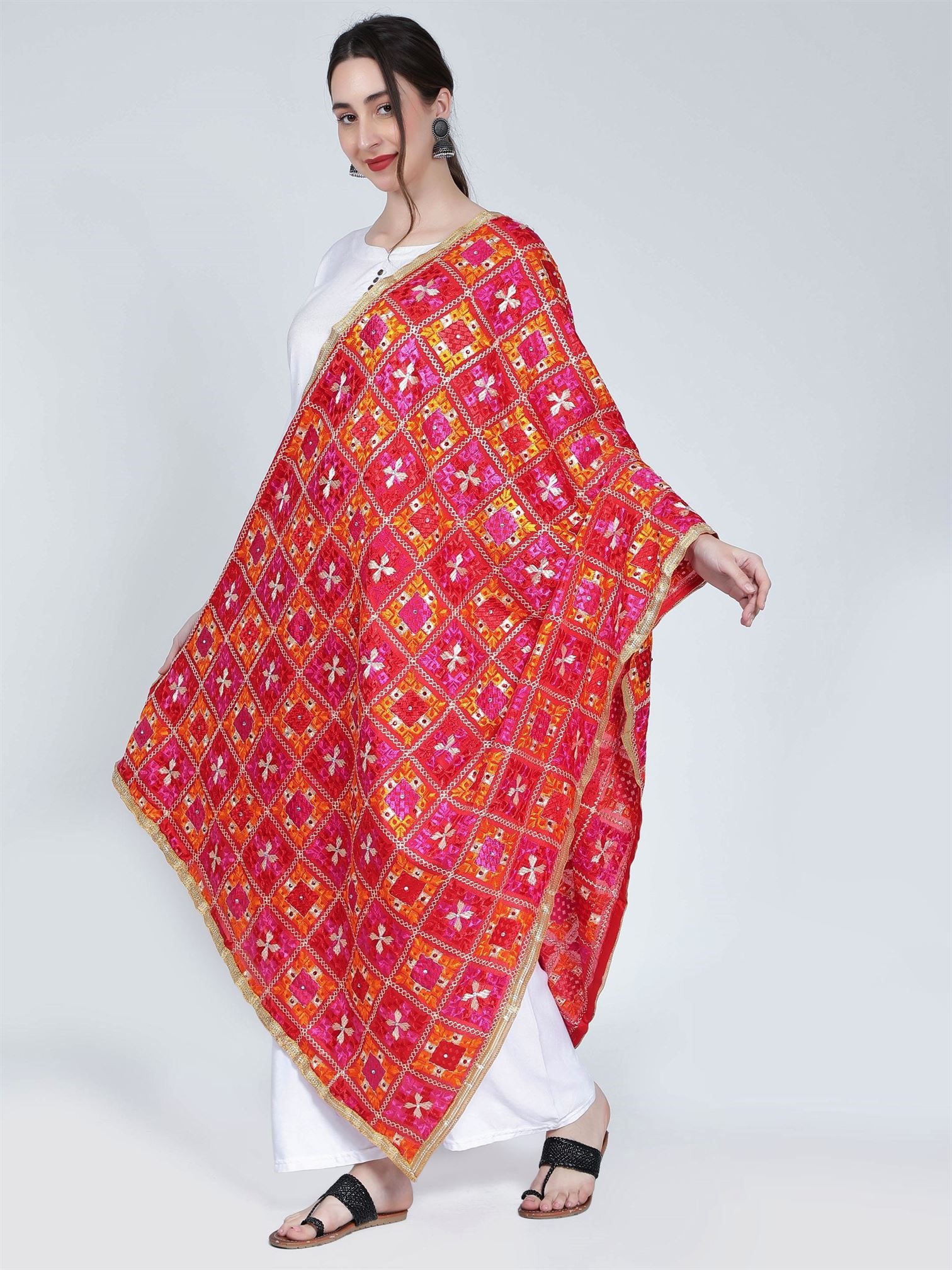 multicolour-phulkari-dupatta-magenta-orange-red-mcrcpd4089-2