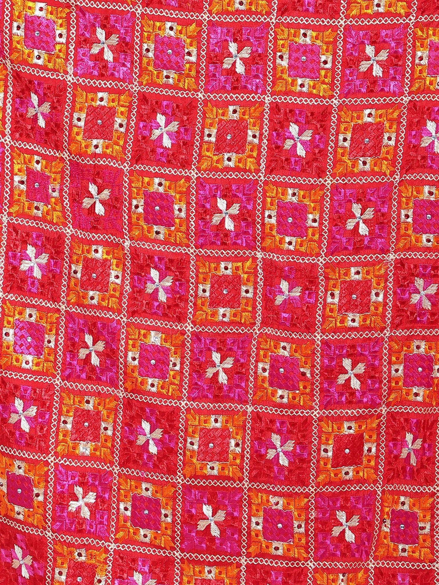 multicolour-phulkari-dupatta-magenta-orange-red-mcrcpd4089-5