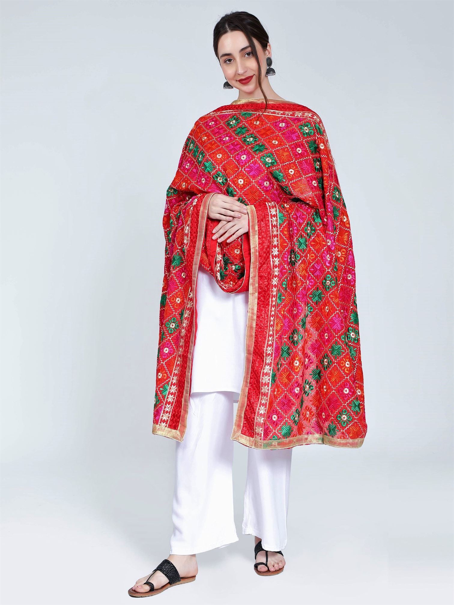 red-multicolour-phulkari-dupatta-mcrcpd4097-1