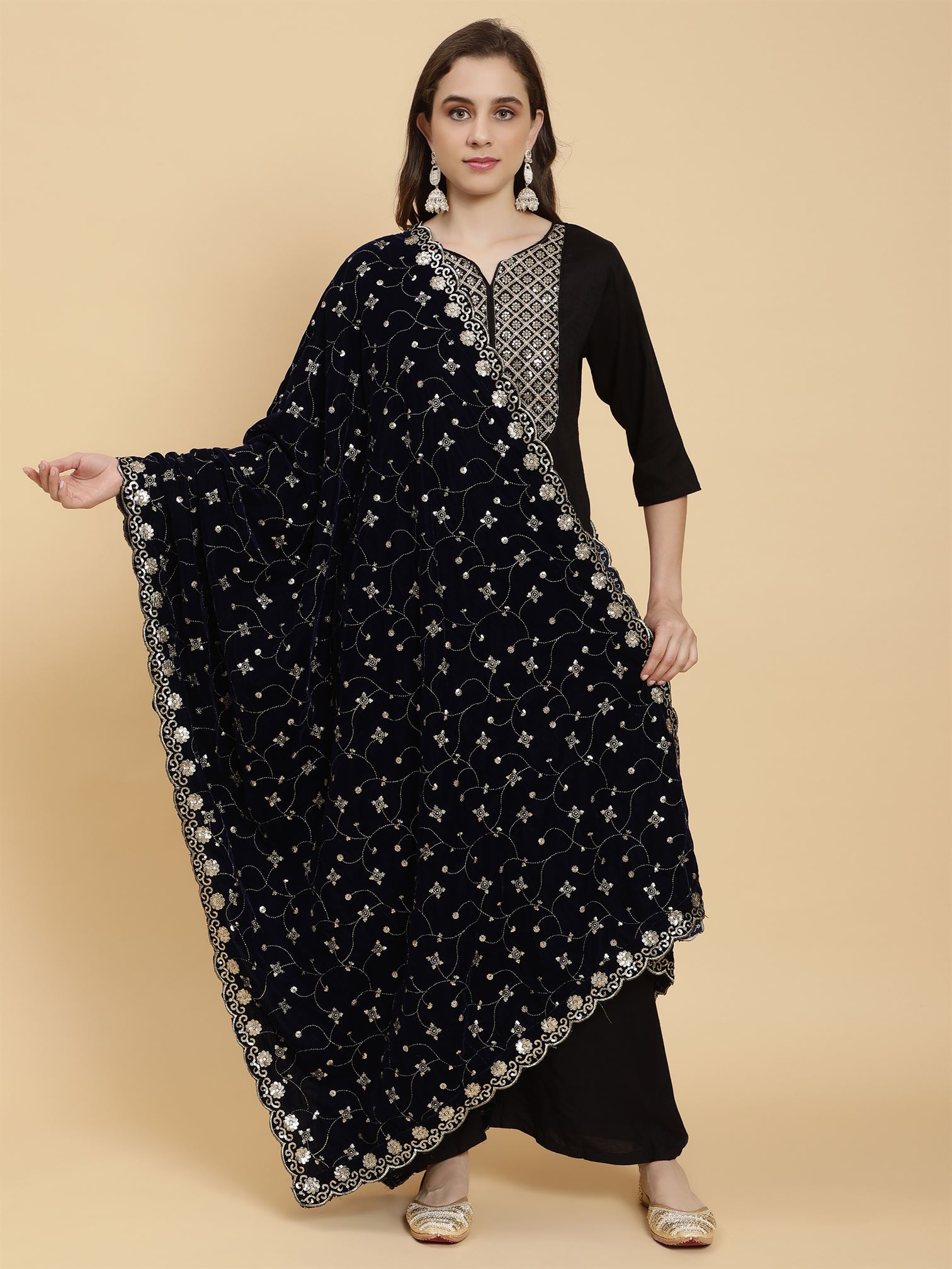 navy-blue-embellished-velvet-dupatta-MCRCVD7196