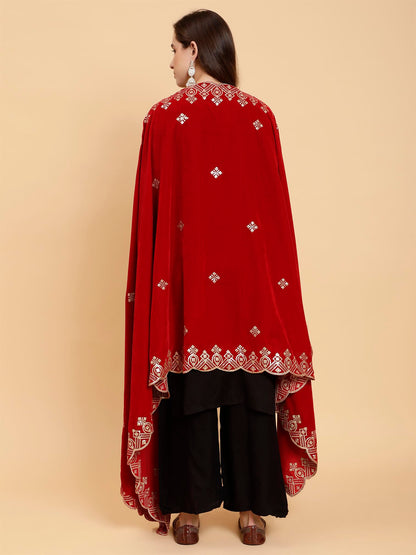 red-embellished-velvet-dupatta-mcrcvd7203-moda-chales-5